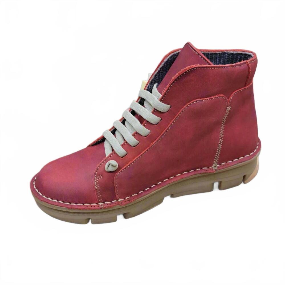 NEW ONFOOT women's touch sneaker boot in rojo - Picture 5 of 5